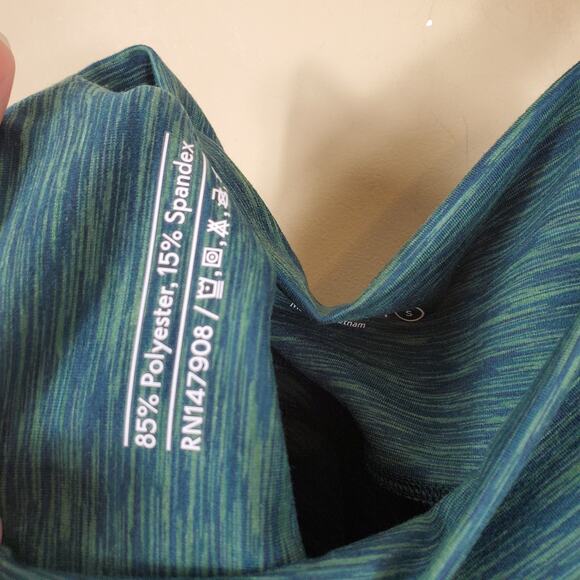 Outdoor Voices Heather Green High Waisted Leggings Size S - Picture 9 of 10